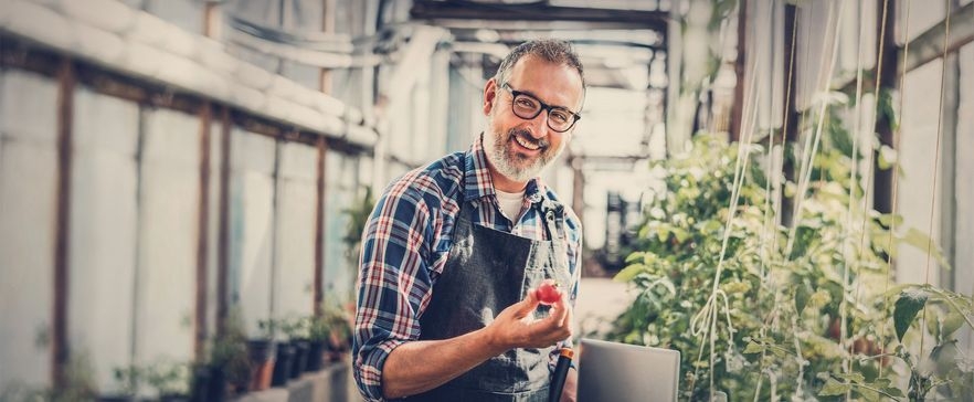 Landwirt setzt auf Smart Farming