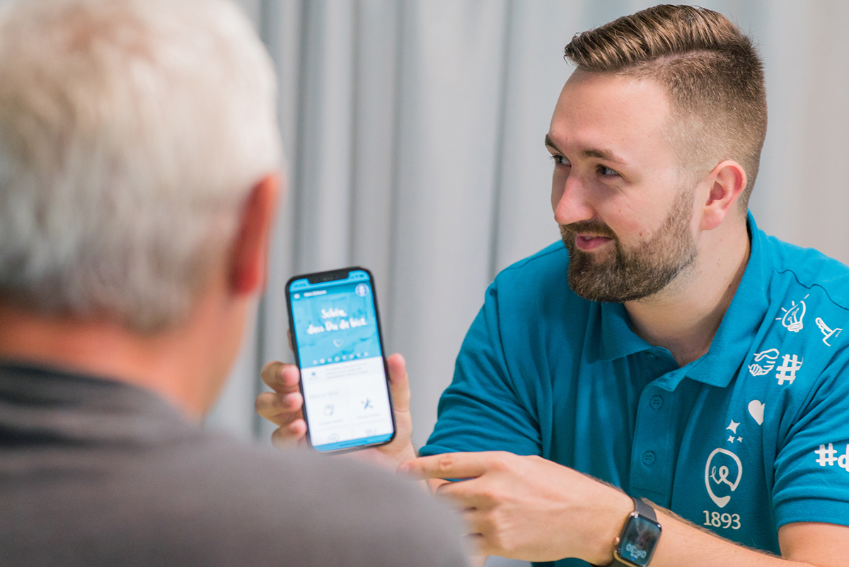 MIeter App bei der 1893