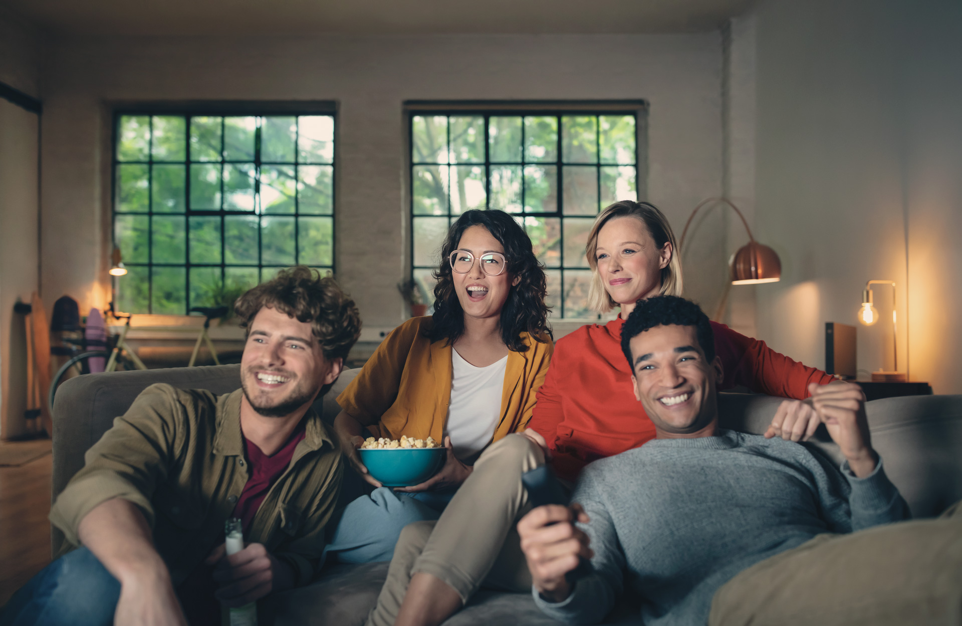 Mit Vodafone Deutschland h&auml;lt das Fernsehen der Zukunft Einzug