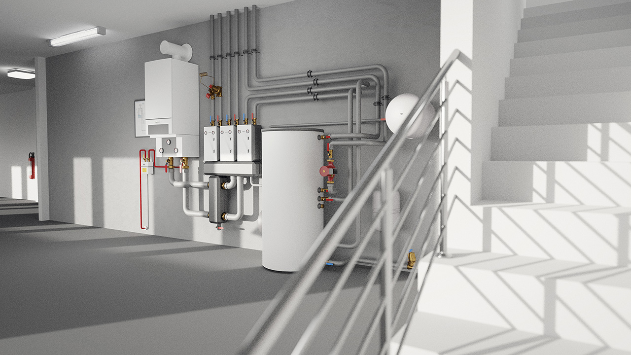 3D Heizungskeller/Heitungsmonitoring