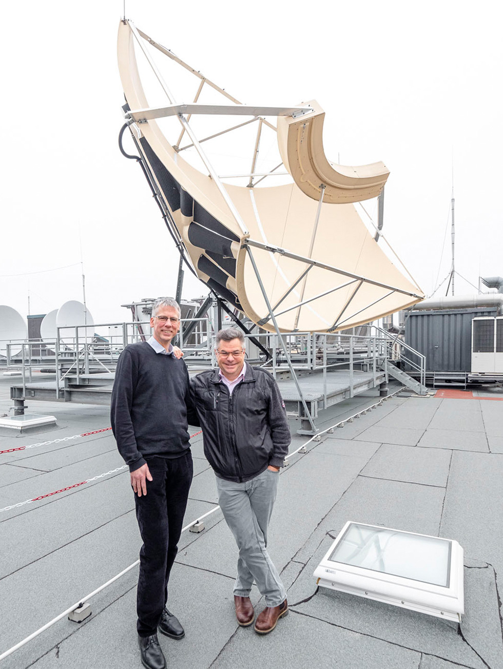 Dachantenne in R&ouml;delheim