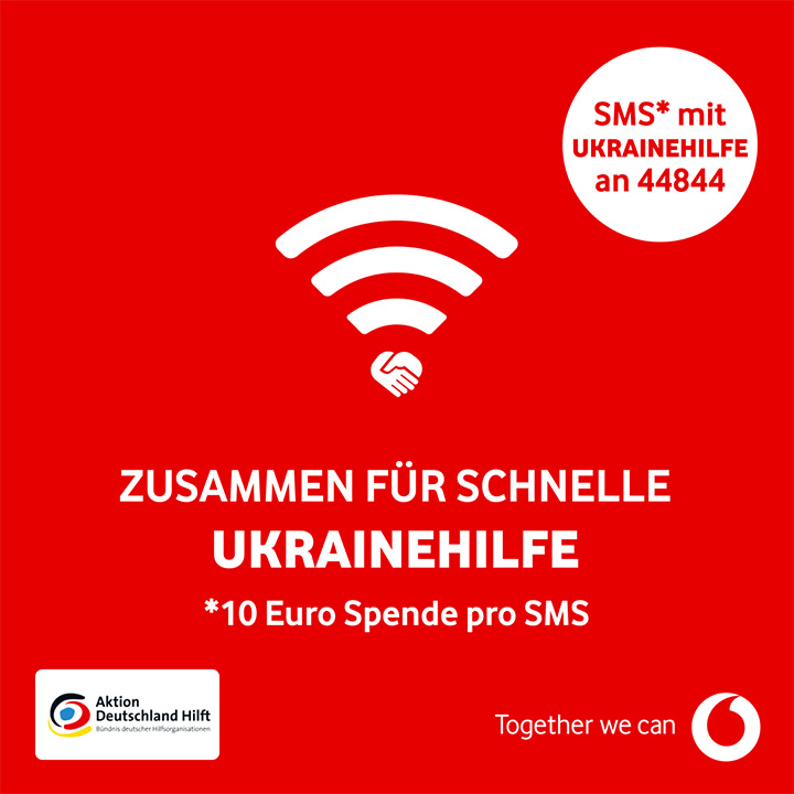 Zusammen f&uuml;r schnelle Ukrainehilfe Spende