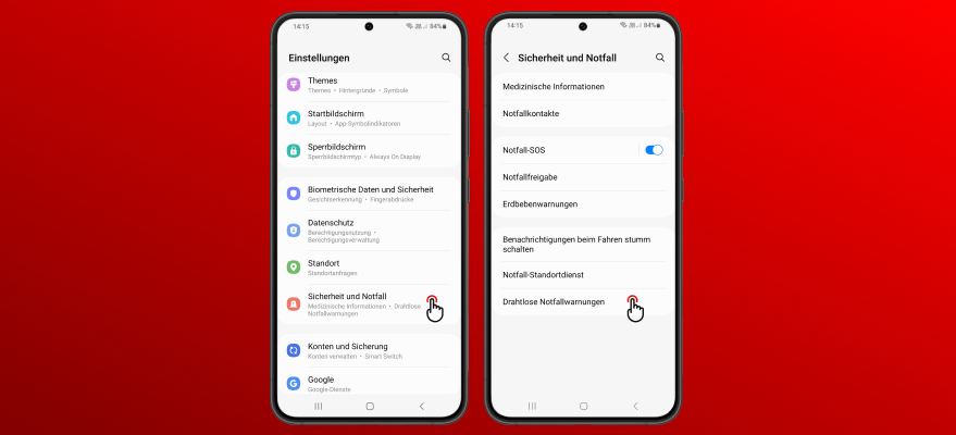 Sicherheit und Notfall
