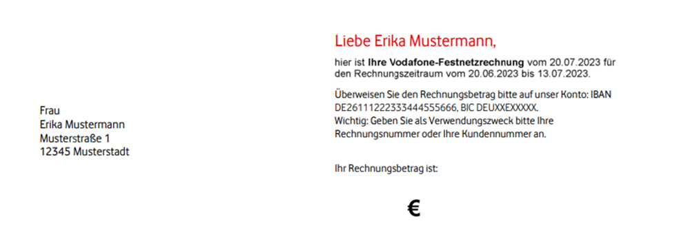 Glasfaser-Rechnung Teil 1