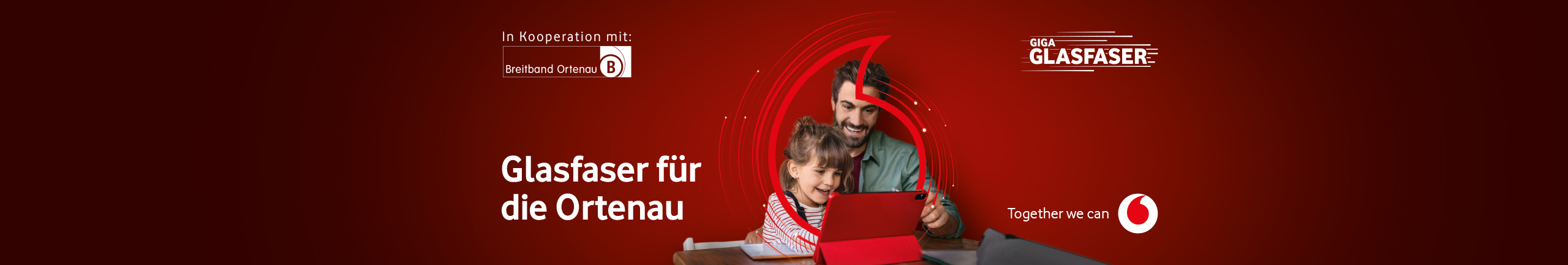 Glasfaser in Achern, Kappelrodeck, Hofstetten und Haslach