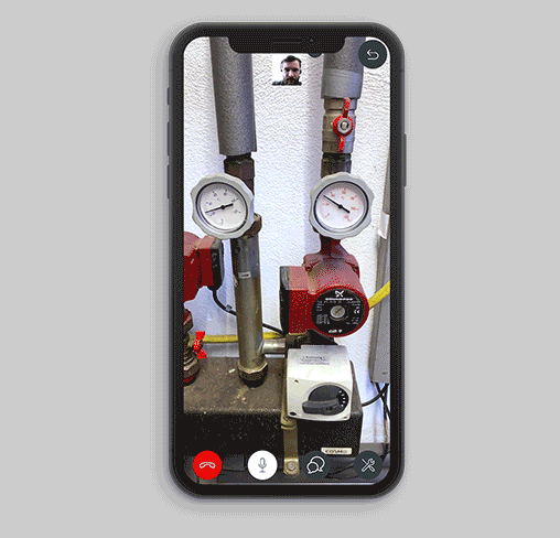 Kennzeichnung von 3D-Objekt in AR ASSISTANT