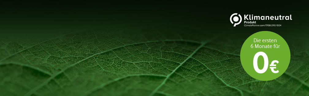 Klimaneutrale Business-Tarife 6 Monate f&uuml;r 0 &euro;
