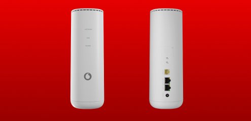 GigaCube 4G Hardware Voder- und R&uuml;ckansicht