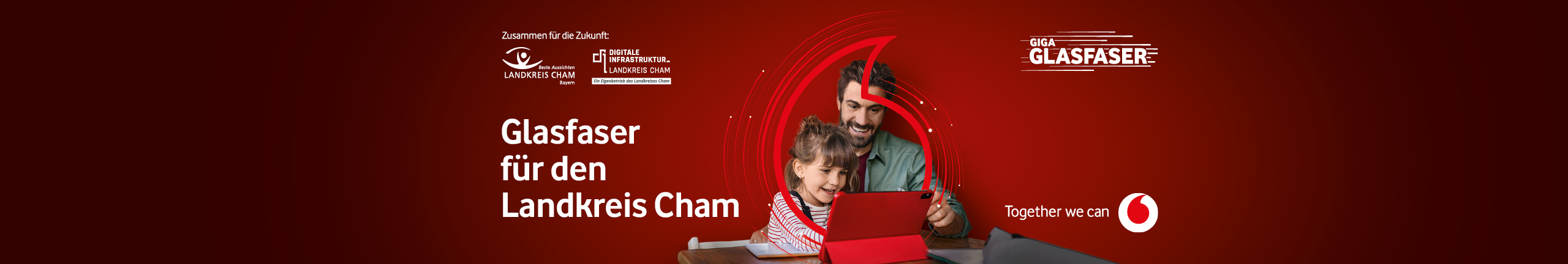 Glasfaser f&uuml;r Cham