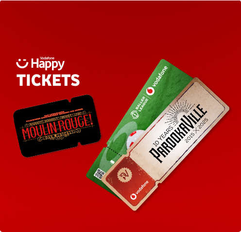 Happy Tickets mit Beispielevents