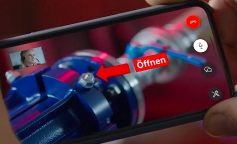 Seepex nutzt AR-L&ouml;sungen von Vodafone.