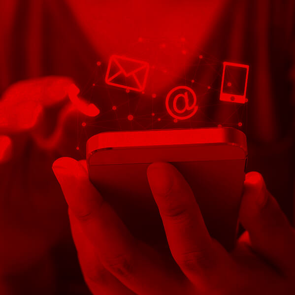 Technologie auf dem Smartphone 