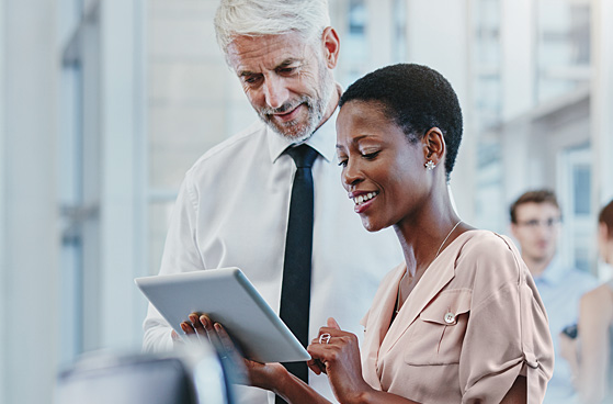 Gesch&auml;ftskunde registriert sich