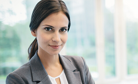 Business-Frau im Office