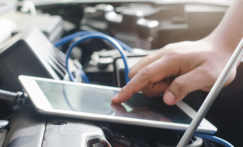 IoT-Anwendung auf Tablet