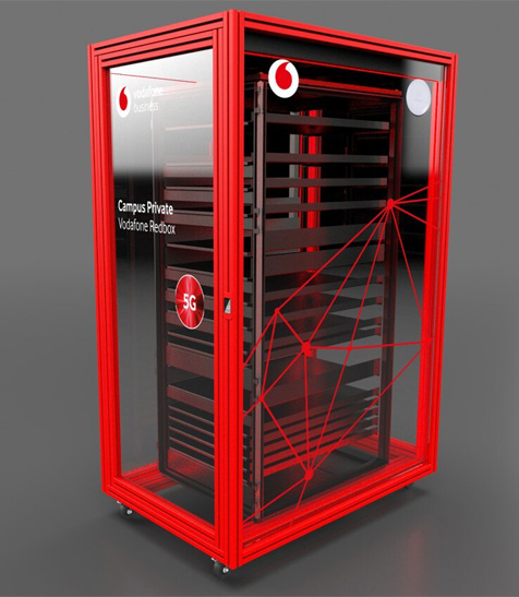 Vodafone RedBox f&uuml;r 5G Campus-Netze