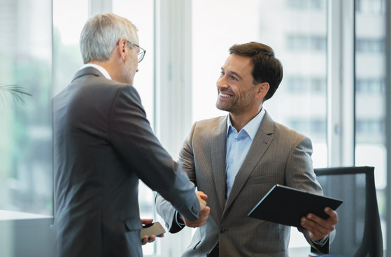 Shakehands Business-Partner