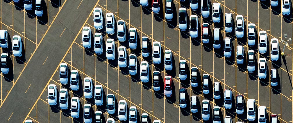 Parkplatz-Bewirtschaftung im Einsatz